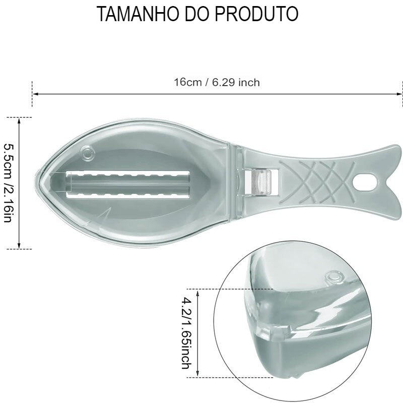 Descascador com reservatório - Storage Peeler